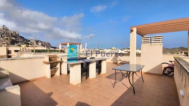 2 slaapkamer Penthouse te koop in Los Collados, Aguilas met zwembad - € 155.000 (Ref: 9882194)