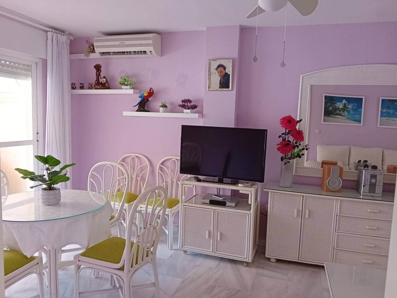 2 soveværelse Lejlighed til leje i Almunecar med swimmingpool - € 700 (Ref: 8594576)