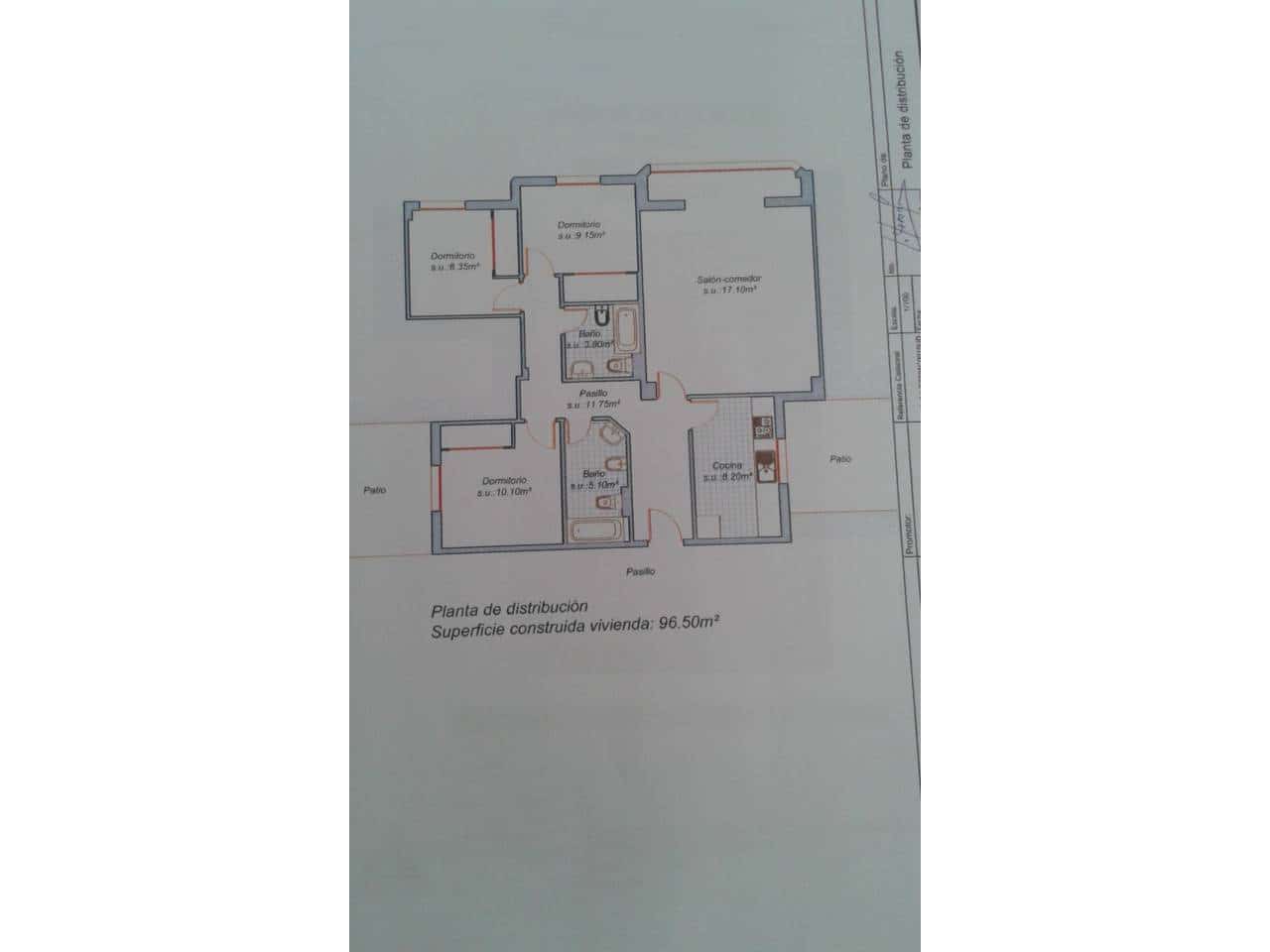 3 camera da letto Appartamento da affittare in Almunecar - 800 € (Rif: 9130204)