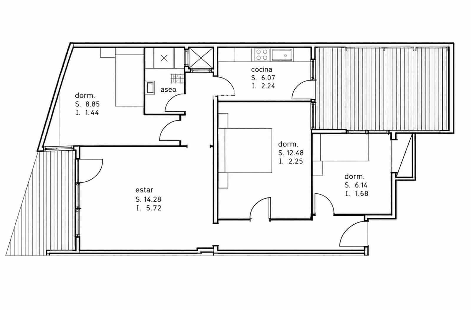 3 soverom Leilighet til salgs i Castelldefels - € 285 000 (Ref: 10158702)