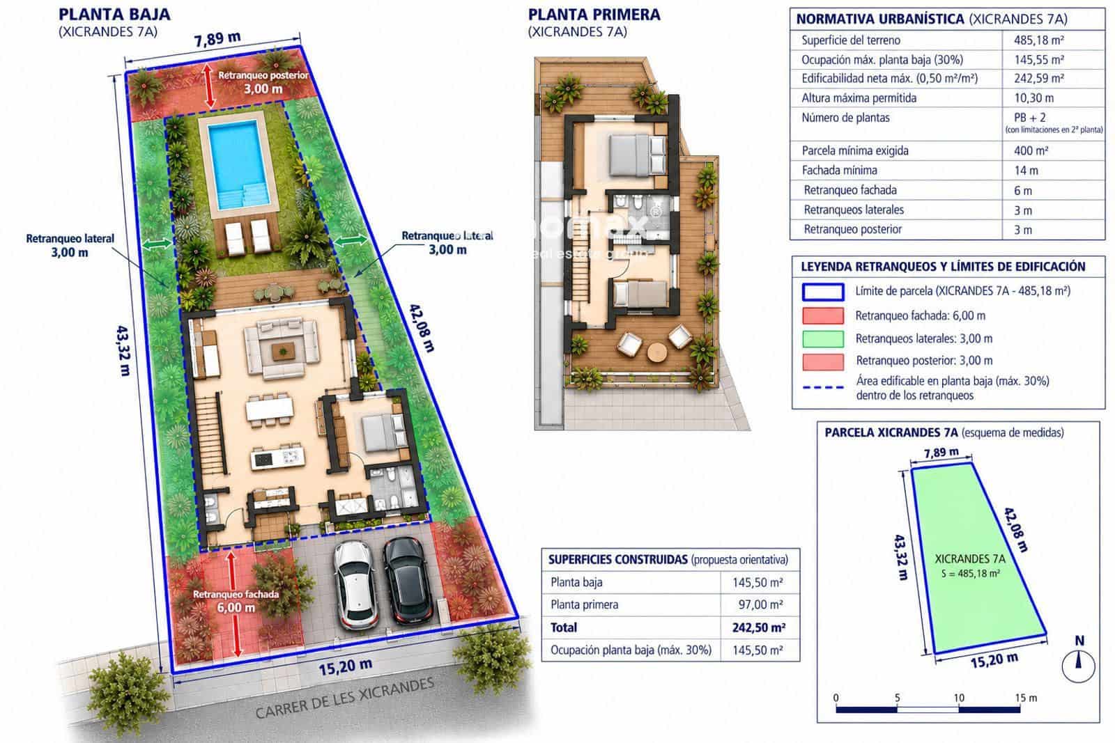Byggetomt til salgs i Vilanova i la Geltru - € 147 000 (Ref: 10163363)