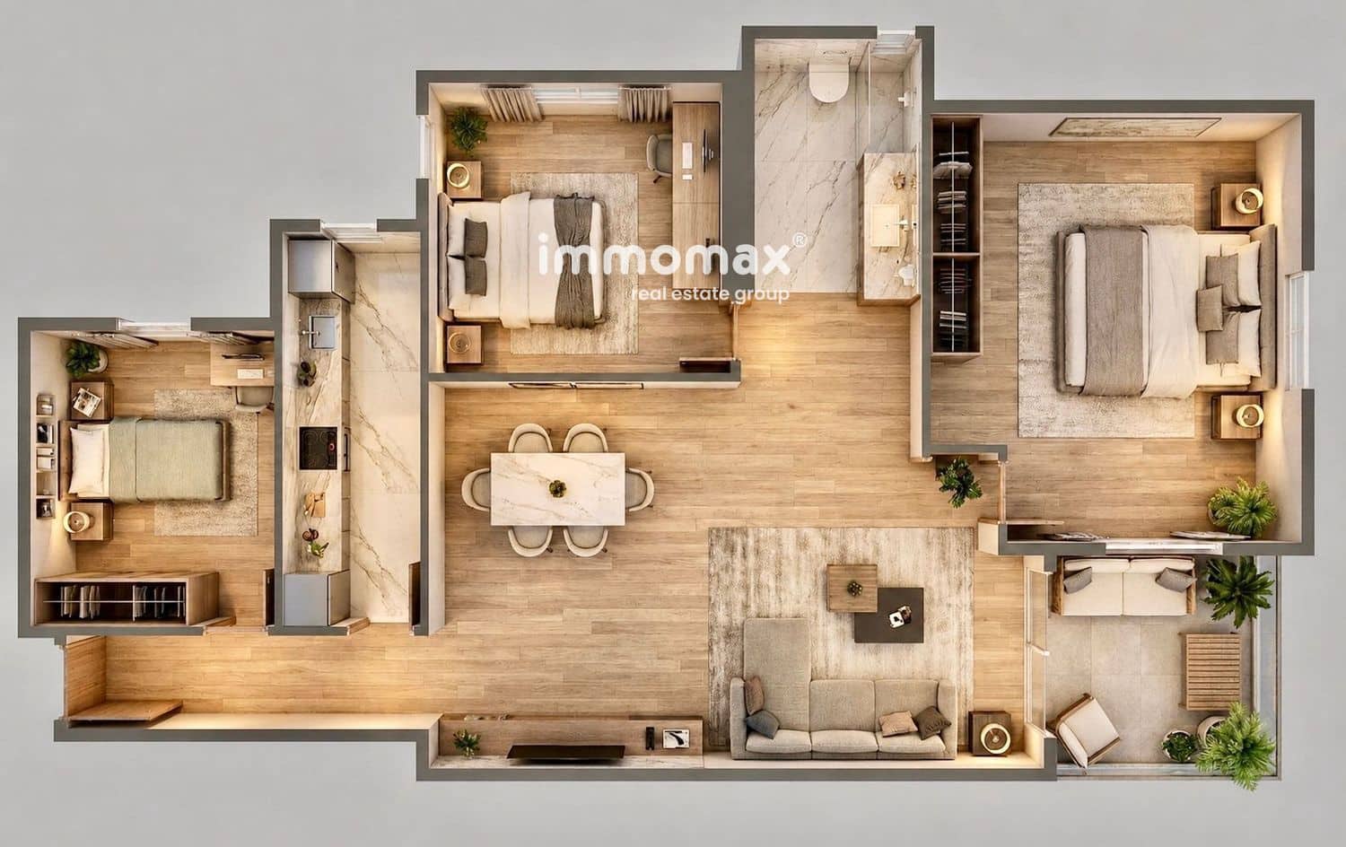 3 soveværelse Lejlighed til salg i Barcelona by - € 390.000 (Ref: 10175487)