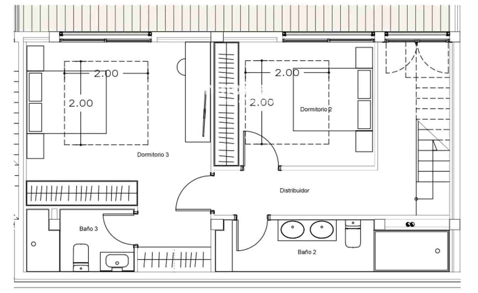 3 soveværelse Lejlighed til salg i Castelldefels med swimmingpool garage - € 690.000 (Ref: 8046578)
