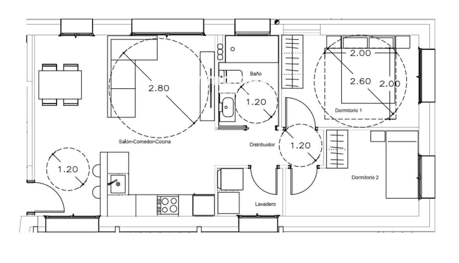 2 soveværelse Penthouse til salg i Castelldefels med swimmingpool garage - € 399.000 (Ref: 8048124)