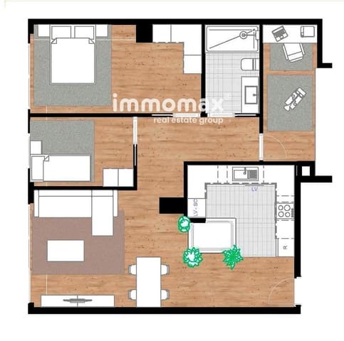 2 makuuhuone Asunto myytävänä paikassa El Besòs i El Maresme, Barcelona kaupunki - 388 000 € (Ref: 8176817)