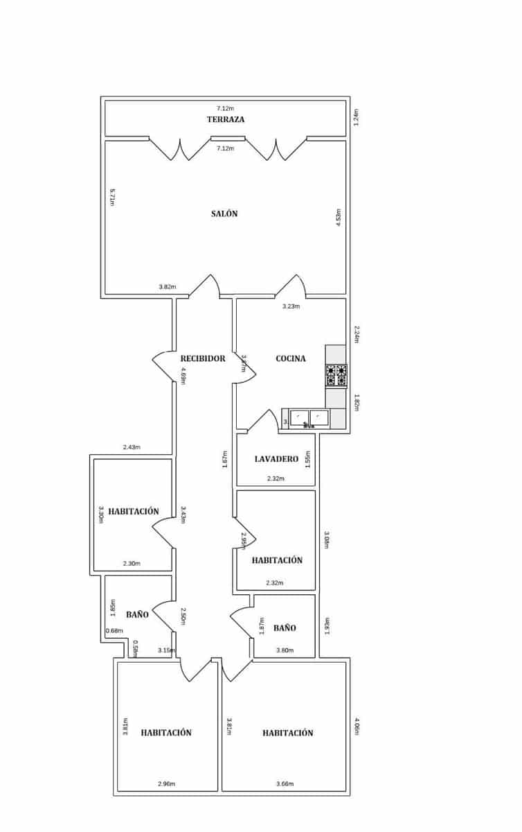 4 sypialnia Mieszkanie na sprzedaż w Vilanova i la Geltru - 345 000 € (Ref: 8594453)