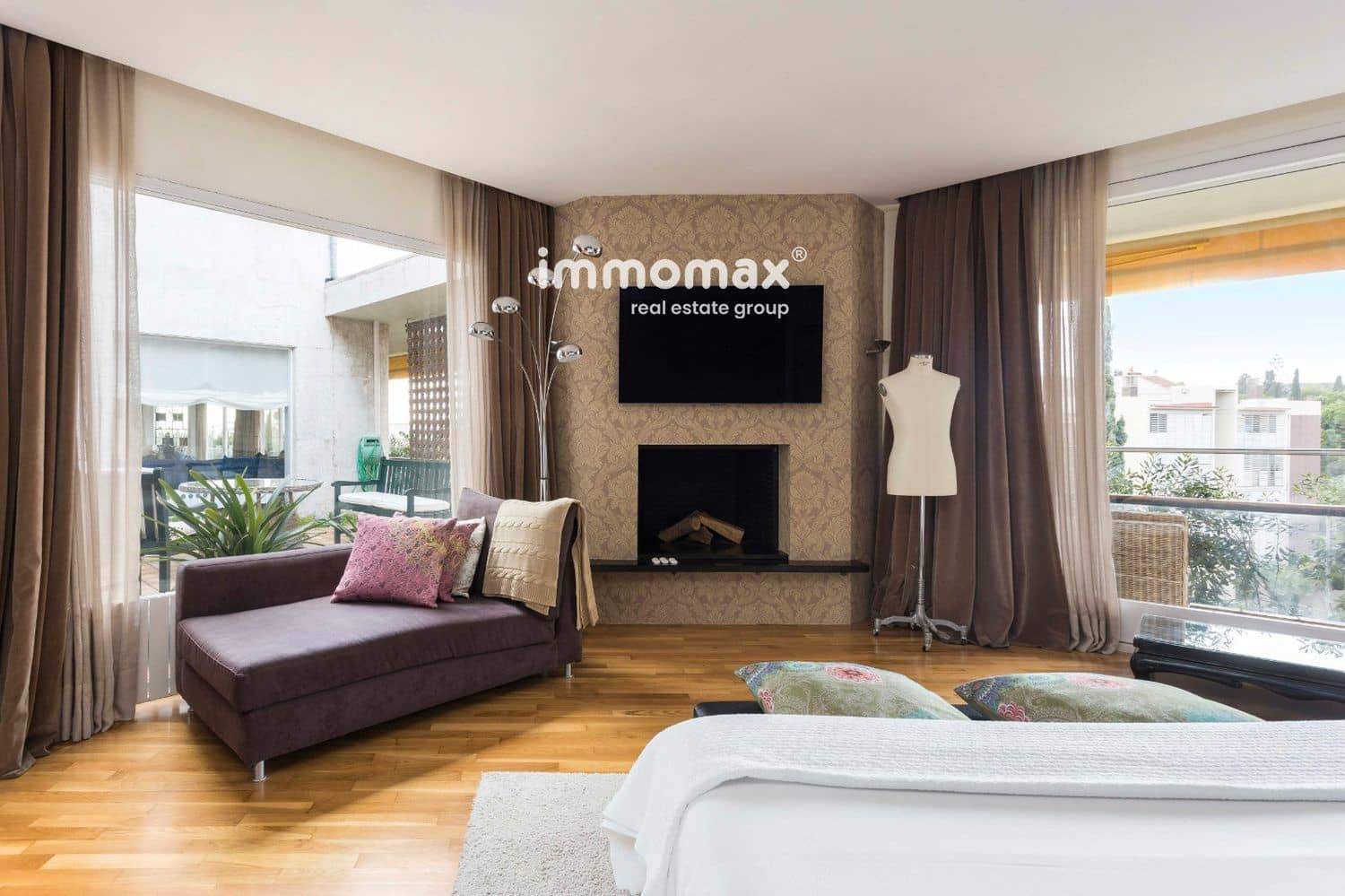 5 soveværelse Penthouse til leje i Barcelona by med garage - € 17.000 (Ref: 8757093)