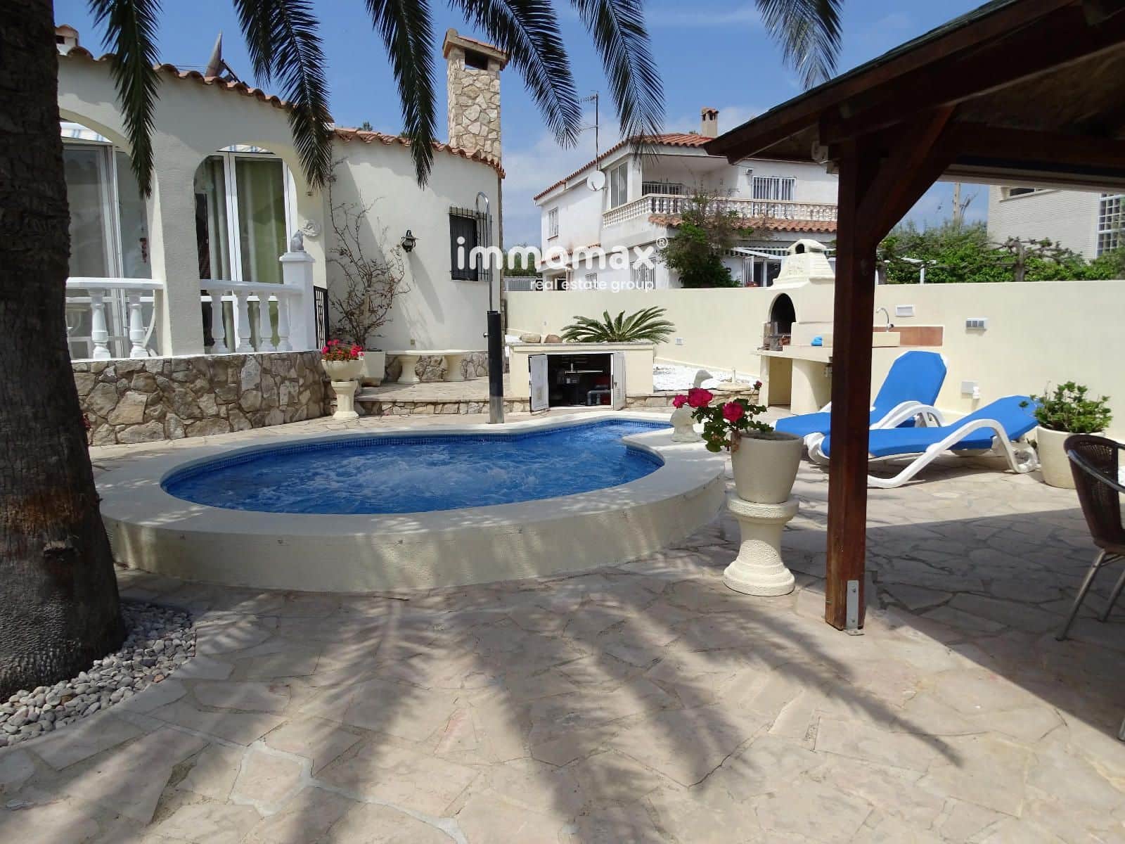 3 Zimmer Villa zu vermieten in L'Ampolla mit Pool Garage - 1.500 € (Ref: 8992938)