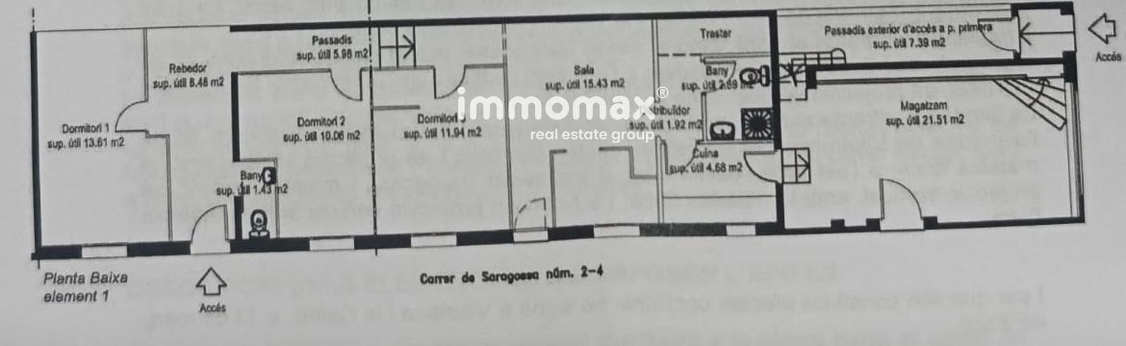 3 soverom Leilighet til salgs i Vilanova i la Geltru - € 139 000 (Ref: 9113100)
