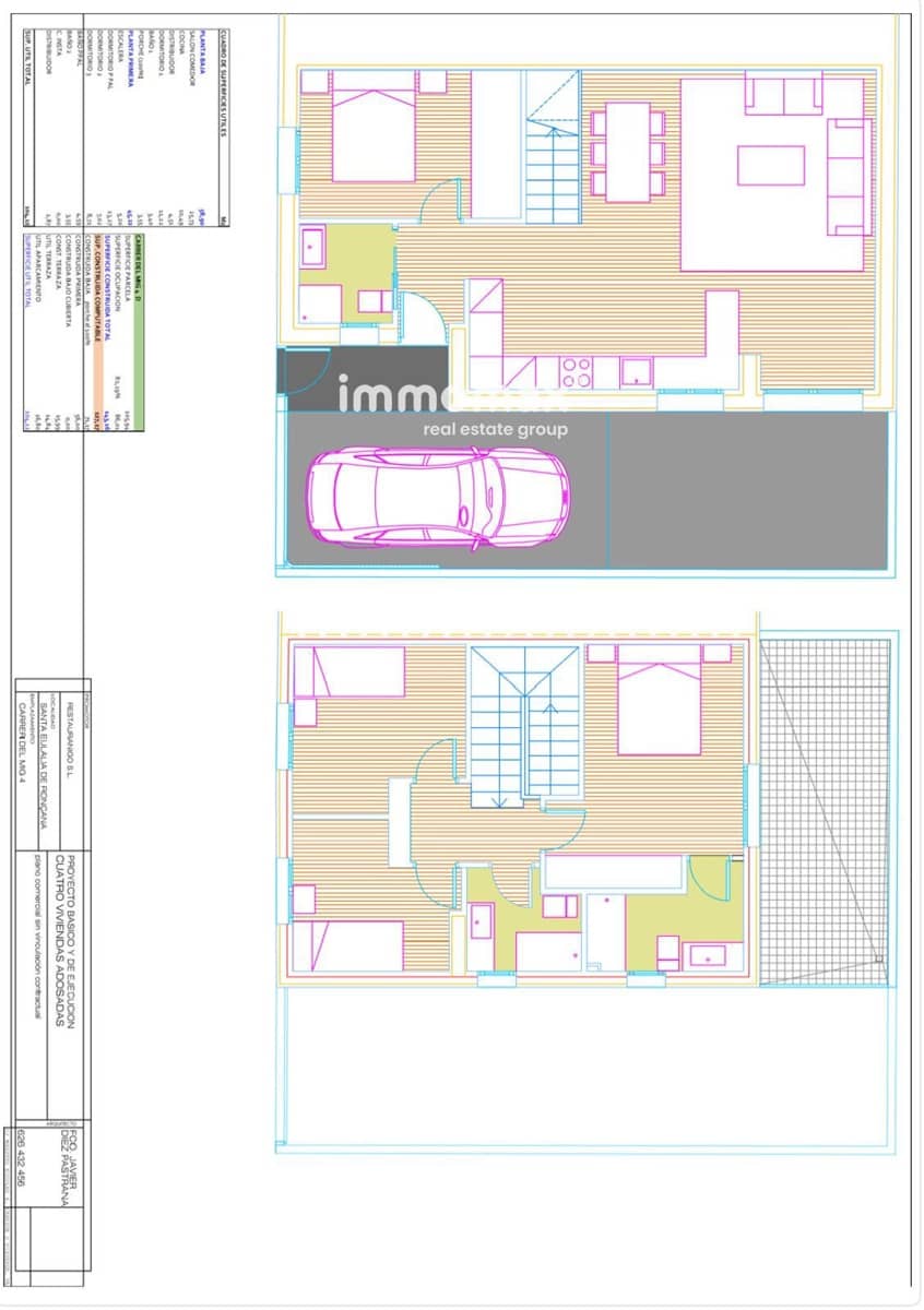 4 chambre Maison de Ville à vendre à Santa Eulalia de Roncana avec garage - 393 000 € (Ref: 9410242)