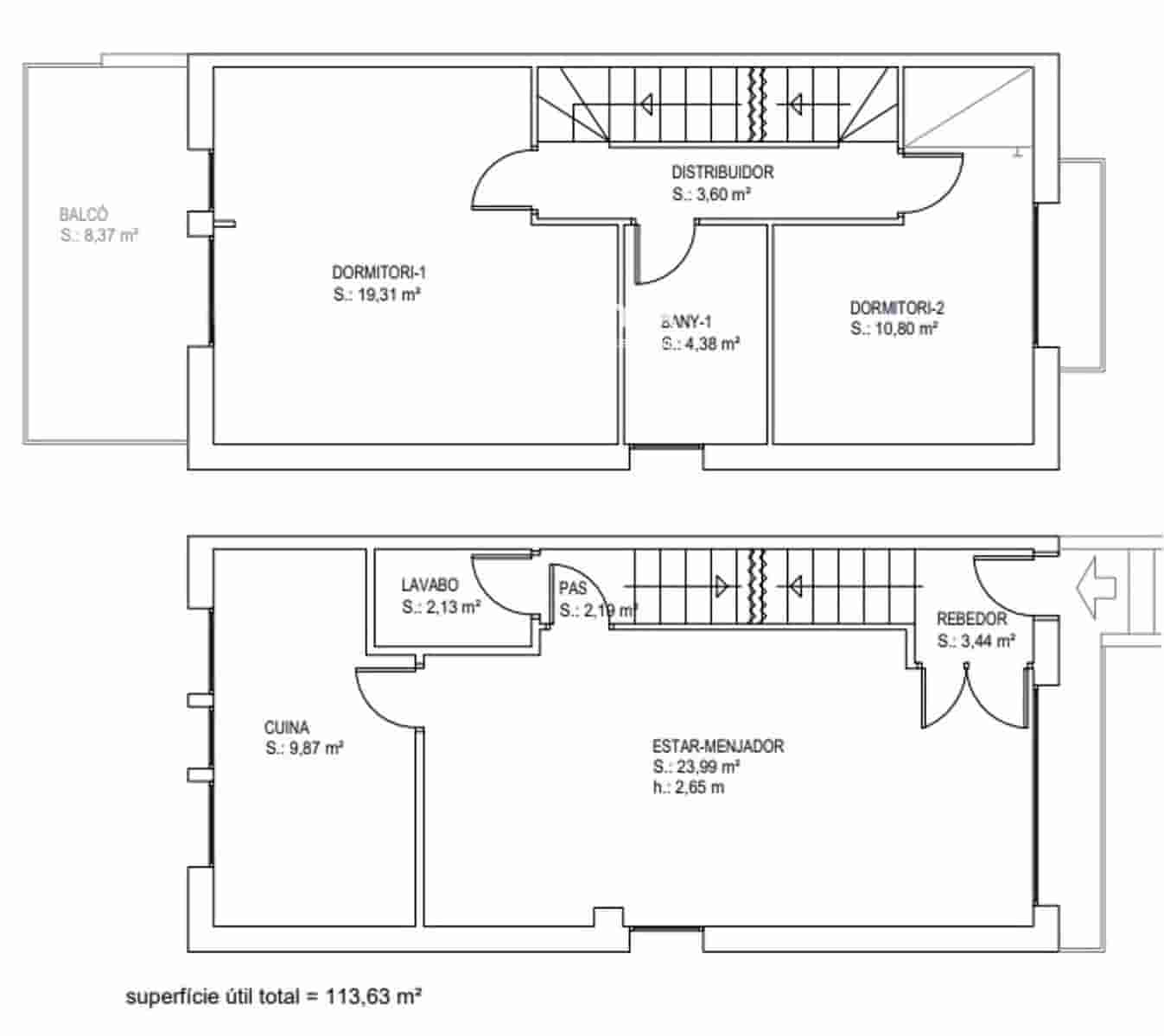 3 bedroom Townhouse for sale in Castelldefels with garage - € 670,000 (Ref: 9596577)