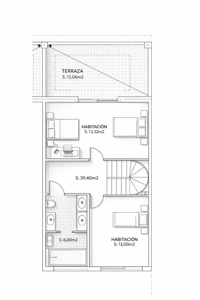 3 makuuhuone Asunto myytävänä paikassa Castelldefels - 499 000 € (Ref: 9694436)