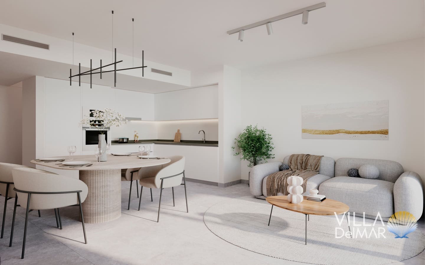 2 quarto Apartamento para venda em Calpe / Calp com piscina garagem - 385 000 € (Ref: 10139068)