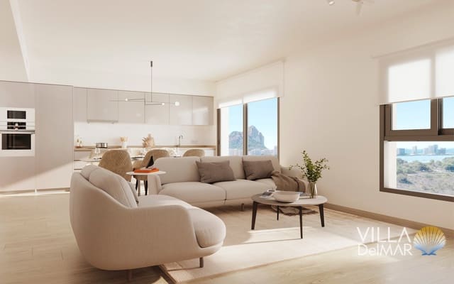 2 quarto Apartamento para venda em Calpe / Calp com piscina garagem - 385 000 € (Ref: 10139068)