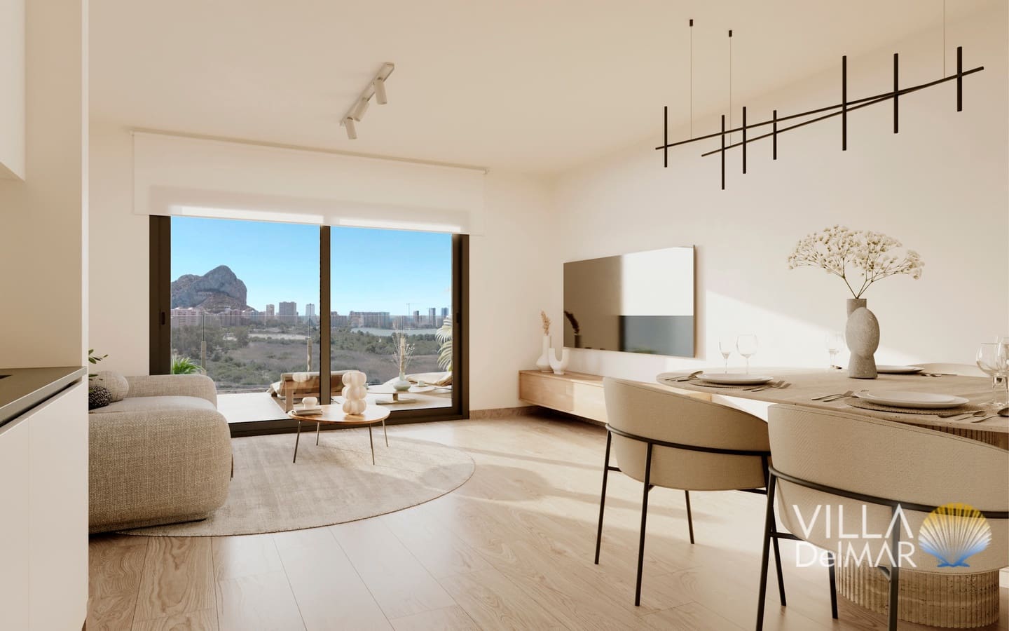 2 quarto Apartamento para venda em Calpe / Calp com piscina garagem - 385 000 € (Ref: 10139068)