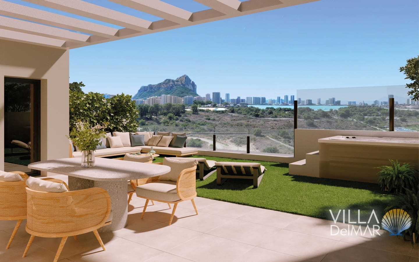 2 quarto Apartamento para venda em Calpe / Calp com piscina garagem - 385 000 € (Ref: 10139068)