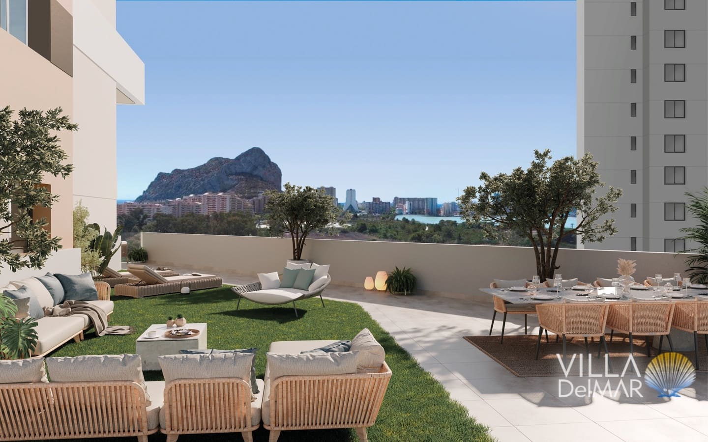 2 quarto Apartamento para venda em Calpe / Calp com piscina garagem - 385 000 € (Ref: 10139068)