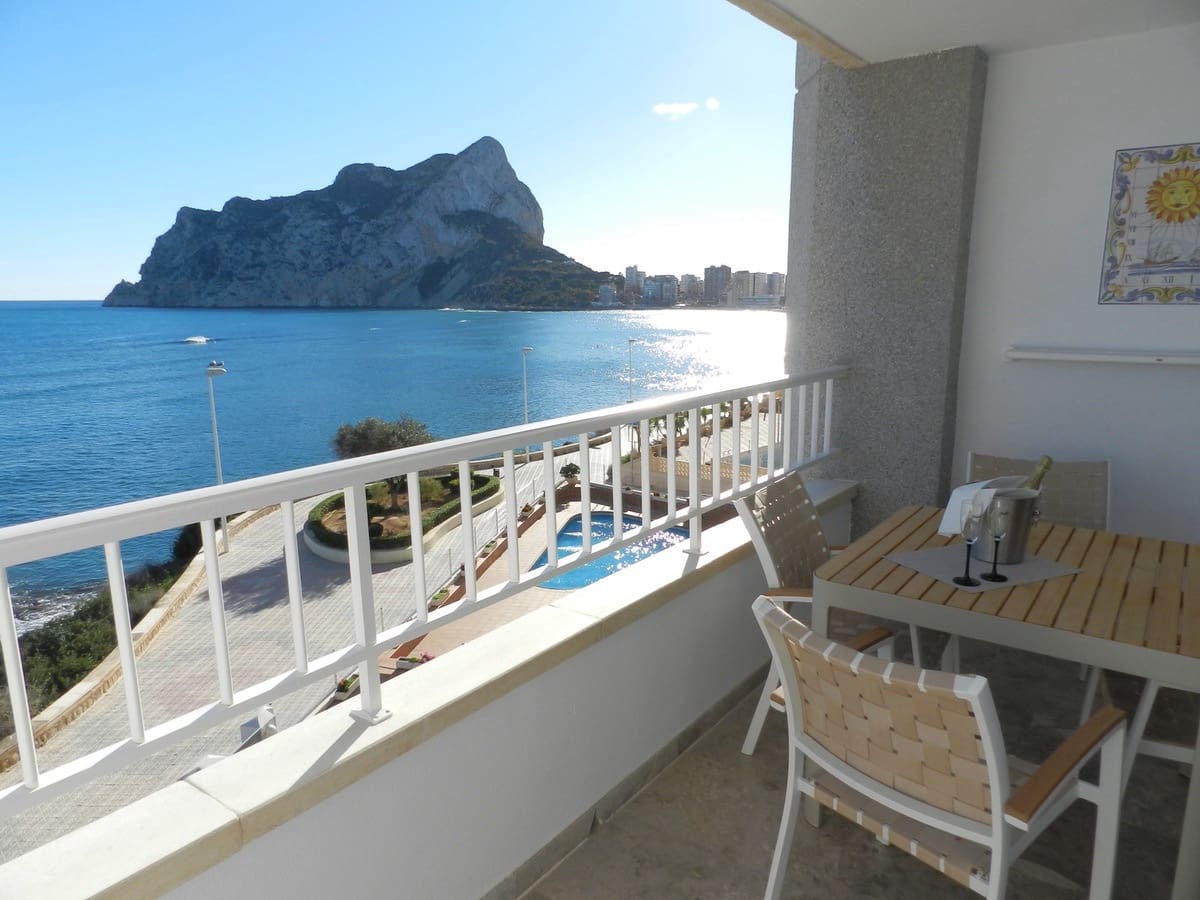 2 bedroom Beach Apartment for holiday rental in Calpe / Calp with pool garage - € 764 (Ref: 7409457)