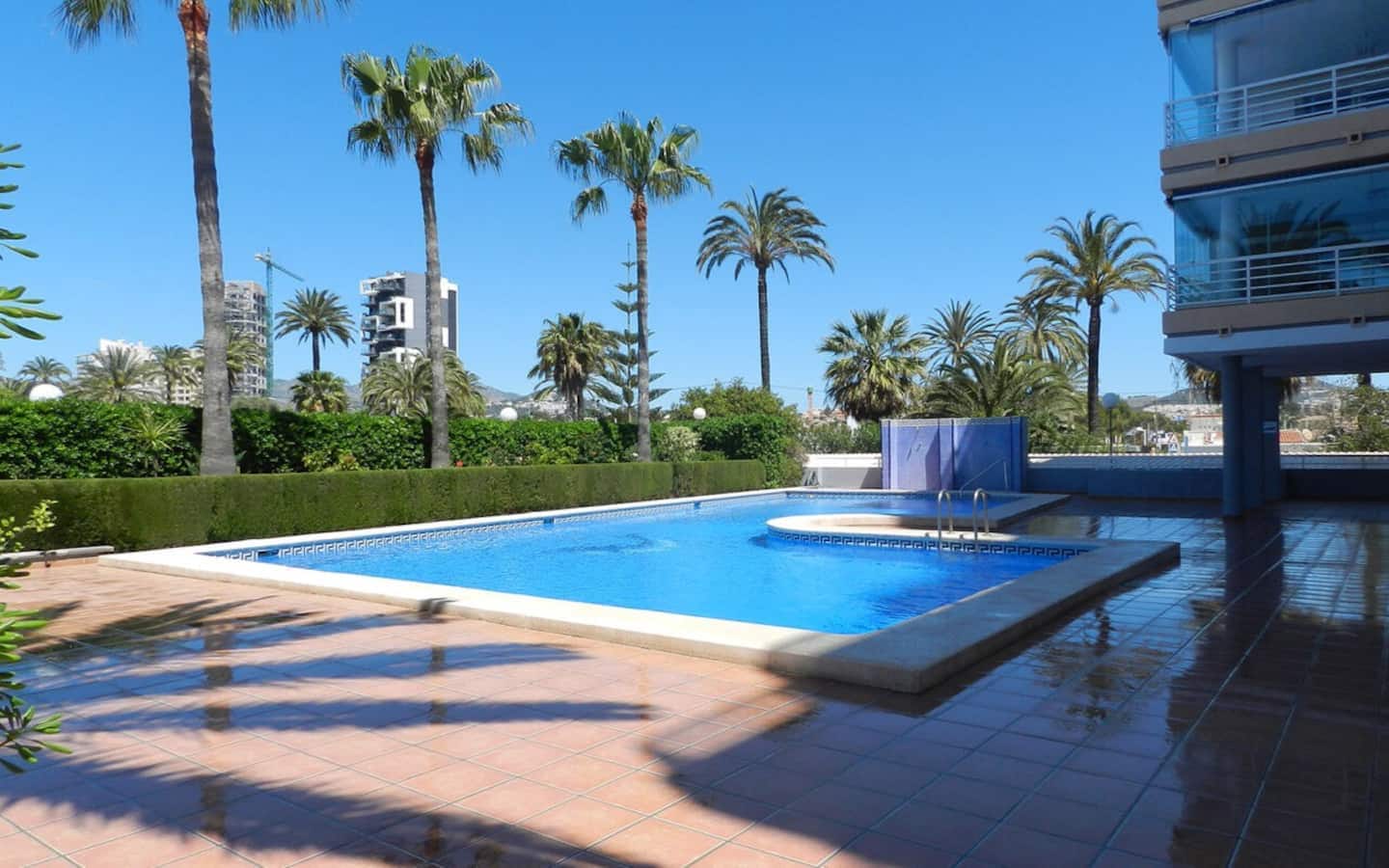 3 sovrum Strandlägenhet för semesterbostäder i Calpe / Calp med pool garage - 624 € (Ref: 7426290)