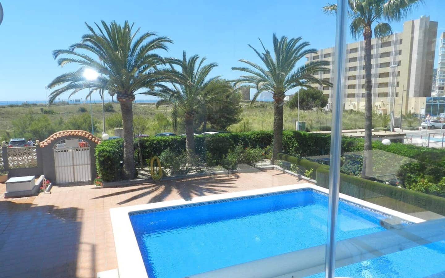 3 sovrum Strandlägenhet för semesterbostäder i Calpe / Calp med pool garage - 624 € (Ref: 7426290)