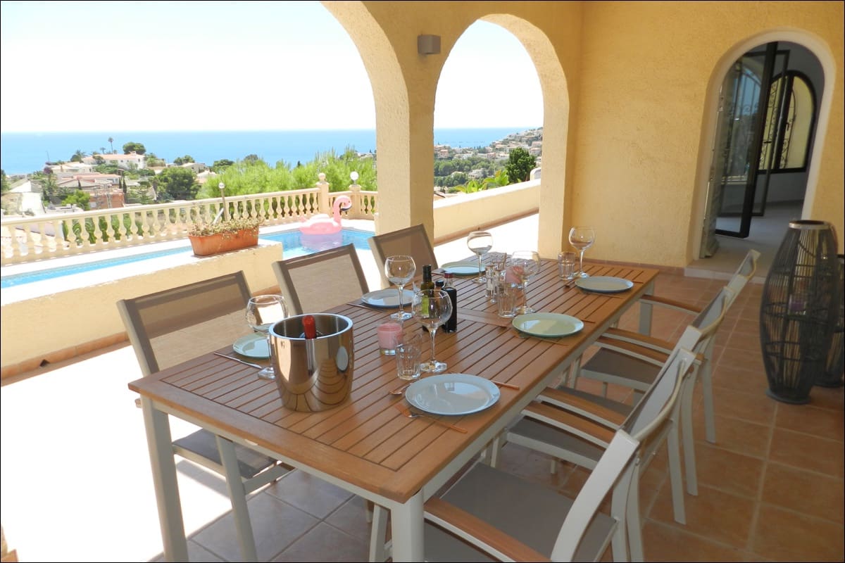 3 sovrum Villa för semesterbostäder i Calpe / Calp med pool - 945 € (Ref: 7459236)