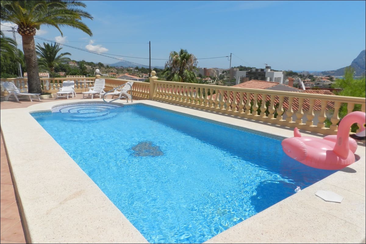 3 sovrum Villa för semesterbostäder i Calpe / Calp med pool - 945 € (Ref: 7459236)