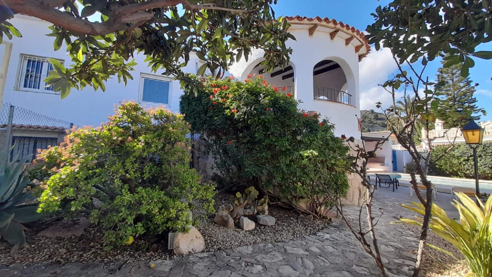 2 sovrum Villa för semesterbostäder i Calpe / Calp med pool garage - 635 € (Ref: 7464586)