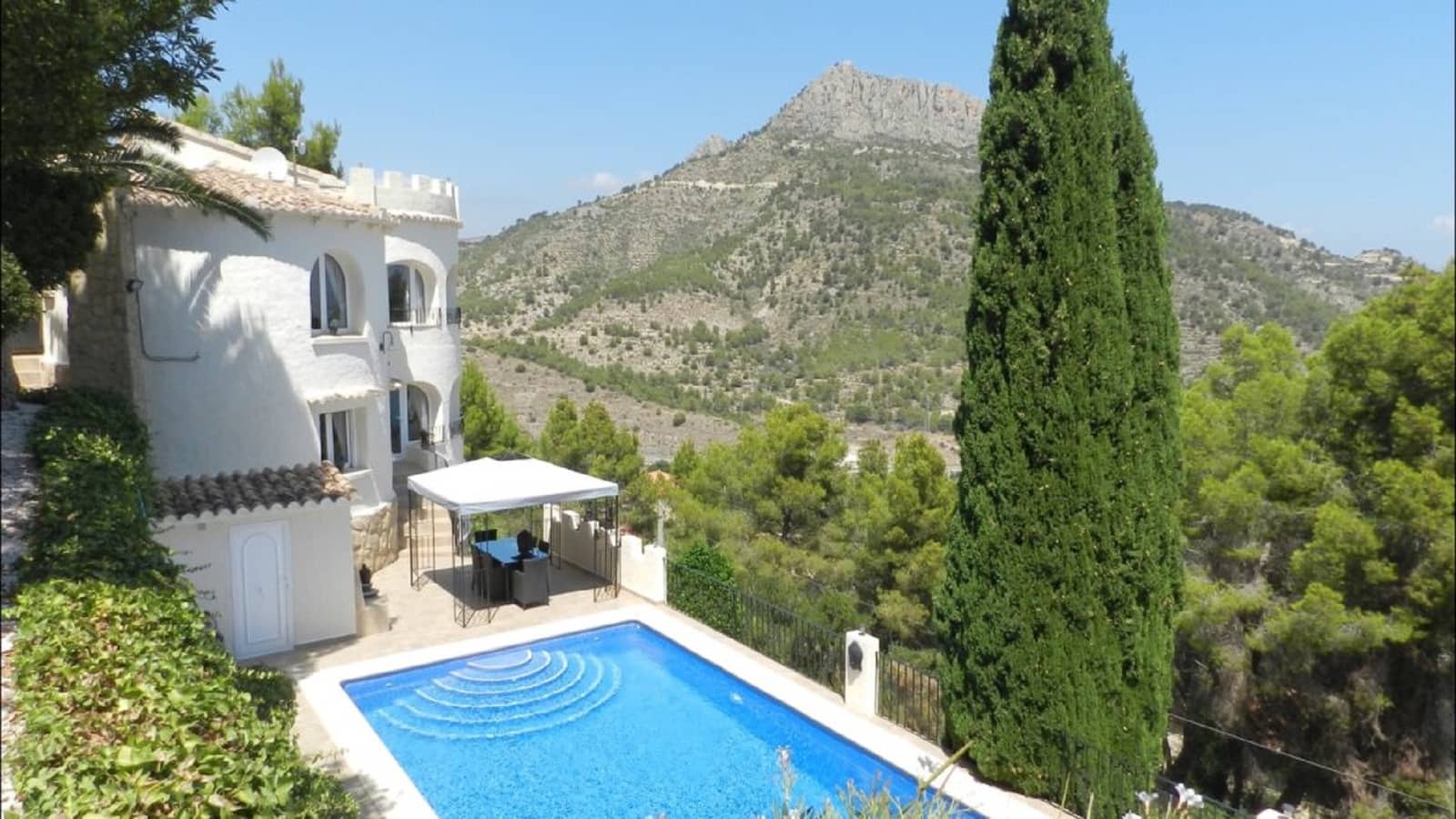 1 sovrum Villa för semesterbostäder i Calpe / Calp med pool garage - 824 € (Ref: 7471376)