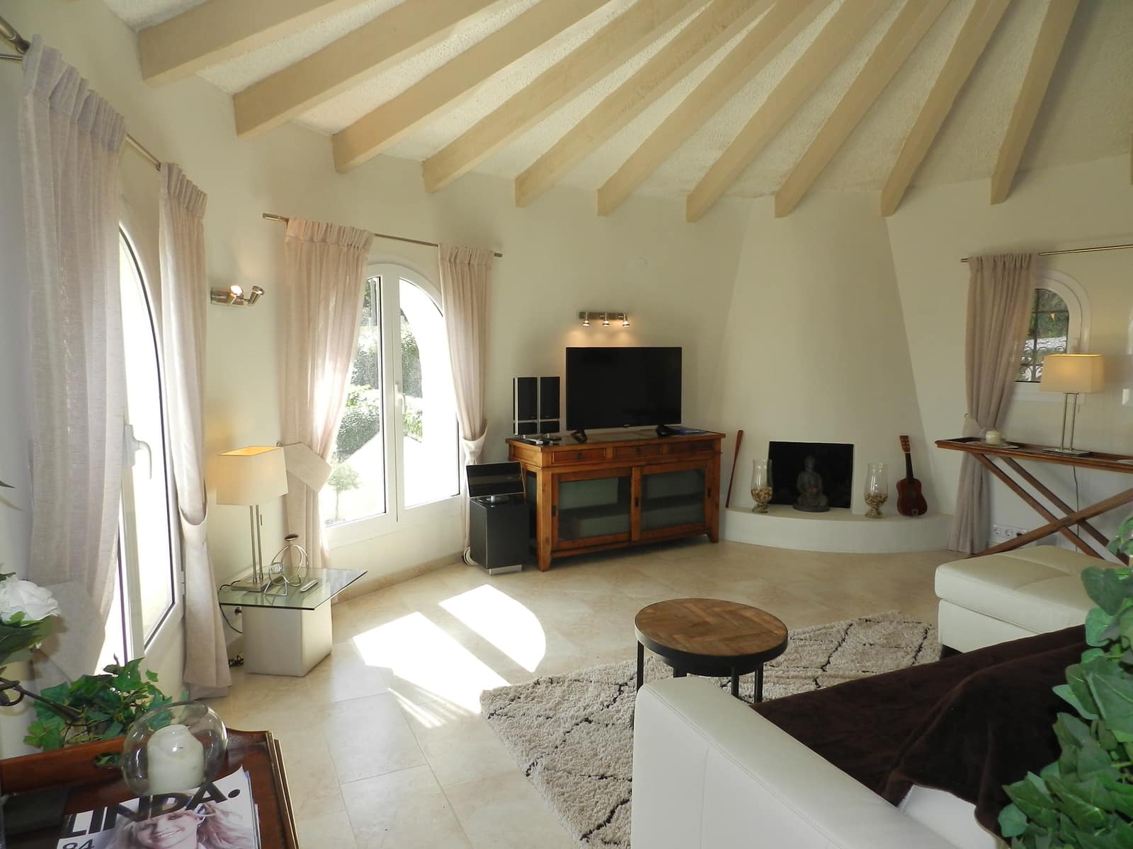 3 Zimmer Ferienvilla in Calpe / Calp mit Pool Garage - 1.194 € (Ref: 7471877)