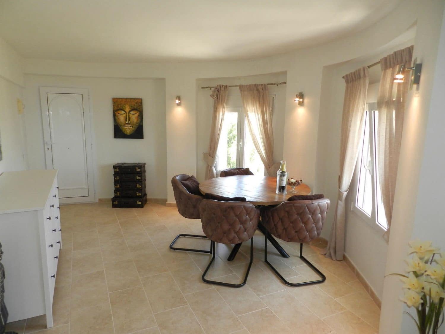 3 Zimmer Ferienvilla in Calpe / Calp mit Pool Garage - 1.194 € (Ref: 7471877)