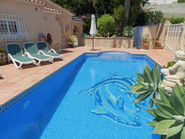 Villa/Maison de 2 chambres de location de vacances à Cometa - Carrió, Calpe / Calp avec piscine garage - 824 € (Ref: 7981364)