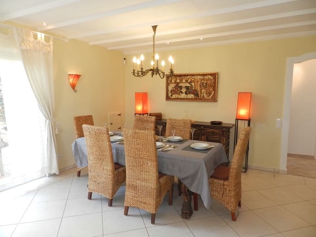 Villa/Maison de 4 chambres de location de vacances à Cometa - Carrió, Calpe / Calp avec piscine garage - 1 188 € (Ref: 7981654)