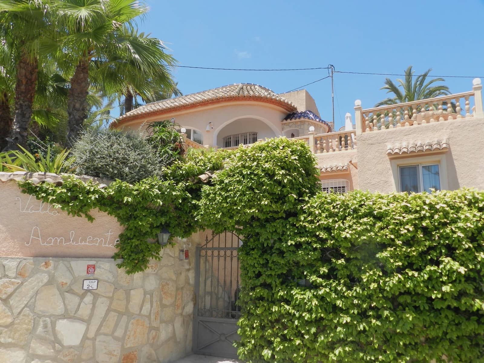 4 Zimmer Ferienvilla in Calpe / Calp mit Pool Garage - 1.188 € (Ref: 7981654)