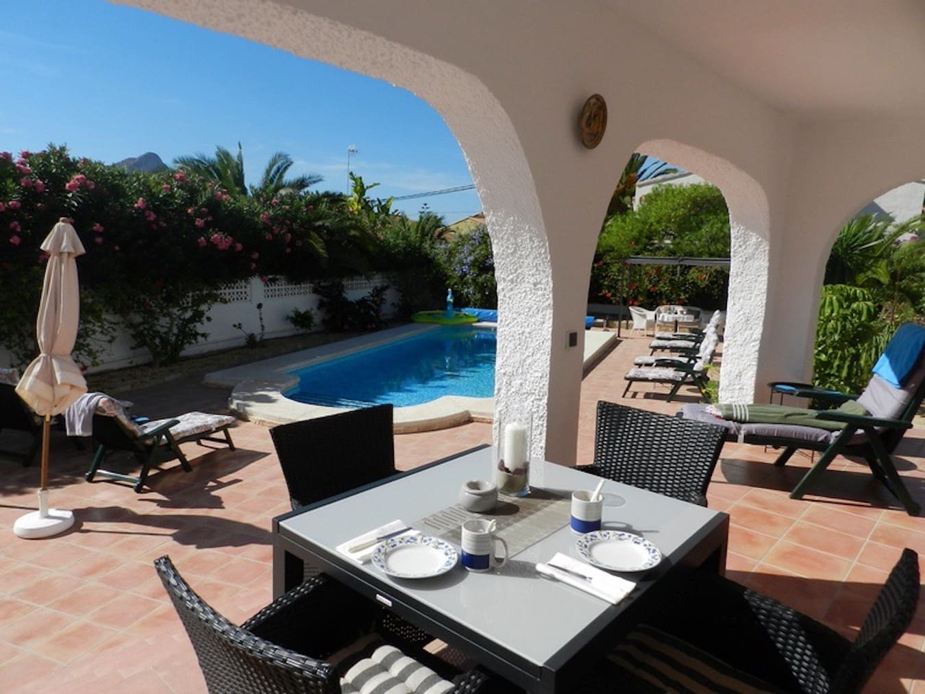 54 sypialnia Willa na kwatery wakacyjne w Calpe / Calp z basenem garażem - 1 008 € (Ref: 7981872)