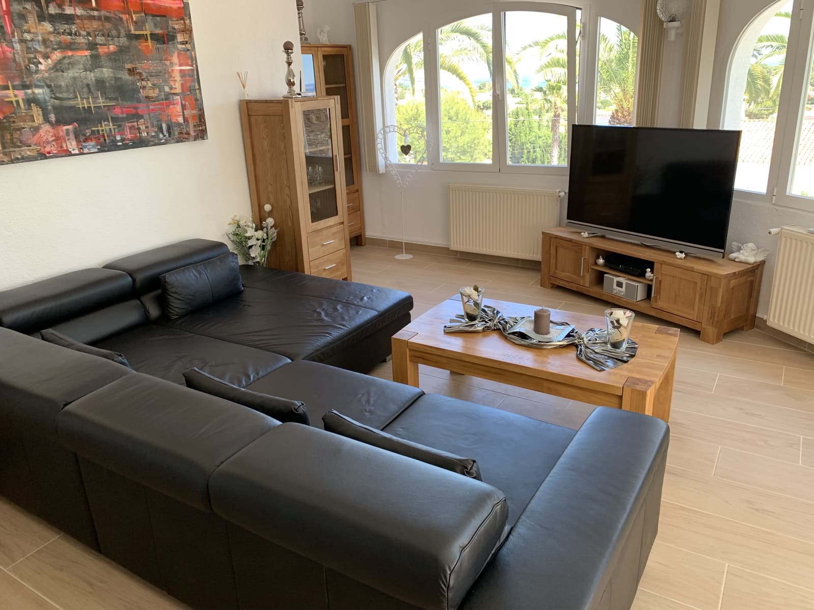 2 sypialnia Willa na kwatery wakacyjne w Calpe / Calp z basenem garażem - 907 € (Ref: 7981875)