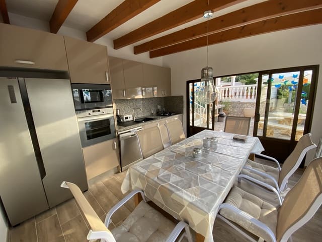 Villa/Maison de 4 chambres de location de vacances à Cometa - Carrió, Calpe / Calp avec piscine garage - 1 034 € (Ref: 7998055)