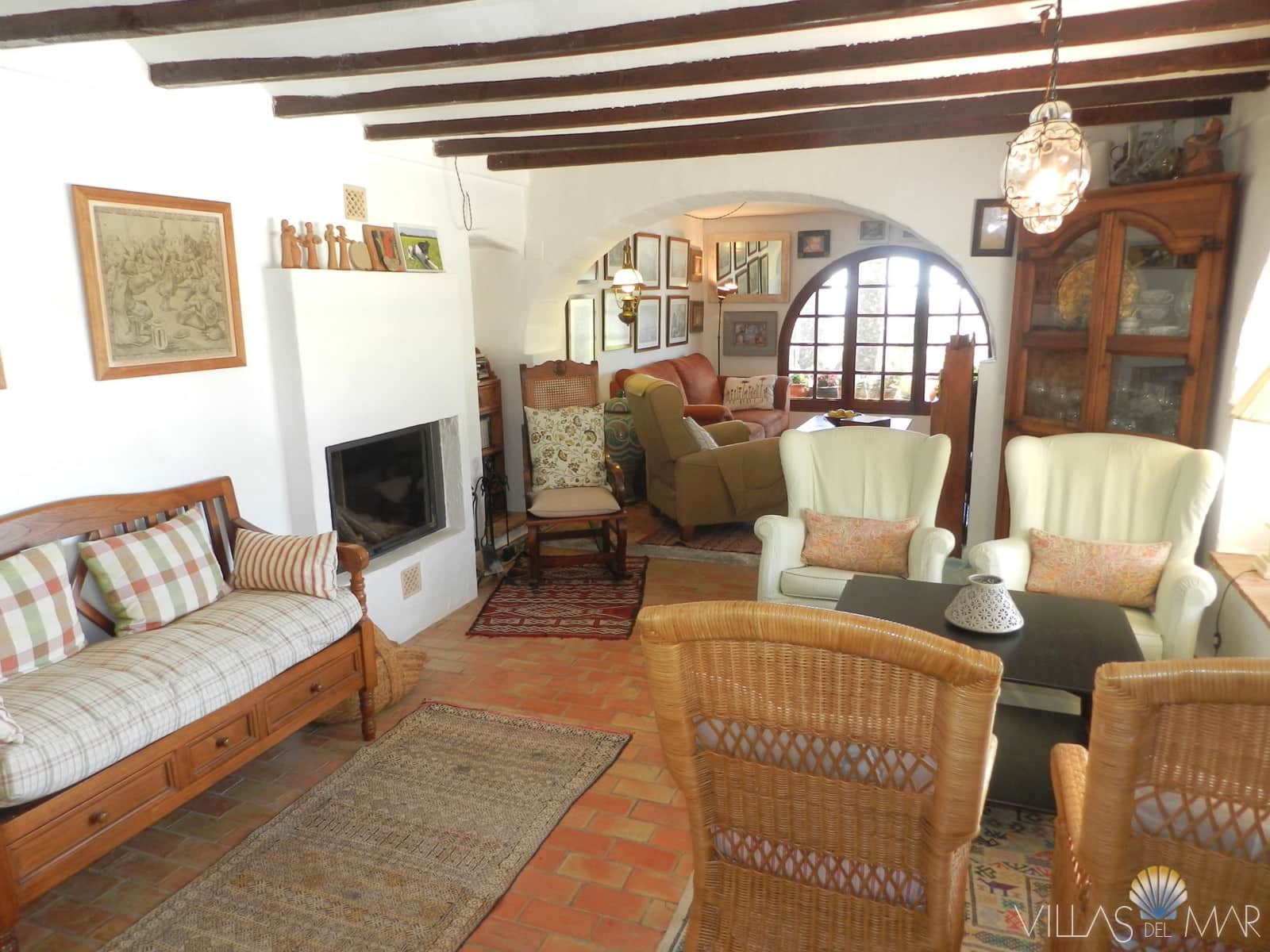 8 soveværelse Finca/Landehus til salg i Teulada-Moraira med swimmingpool garage - € 1.600.000 (Ref: 8190787)