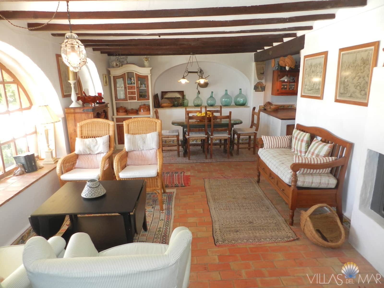 8 soveværelse Finca/Landehus til salg i Teulada-Moraira med swimmingpool garage - € 1.600.000 (Ref: 8190787)