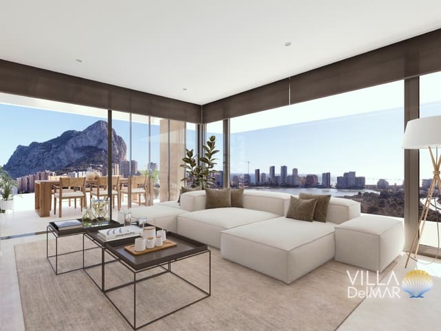 3 quarto Apartamento para venda em Calpe / Calp com piscina garagem - 830 000 € (Ref: 8714550)