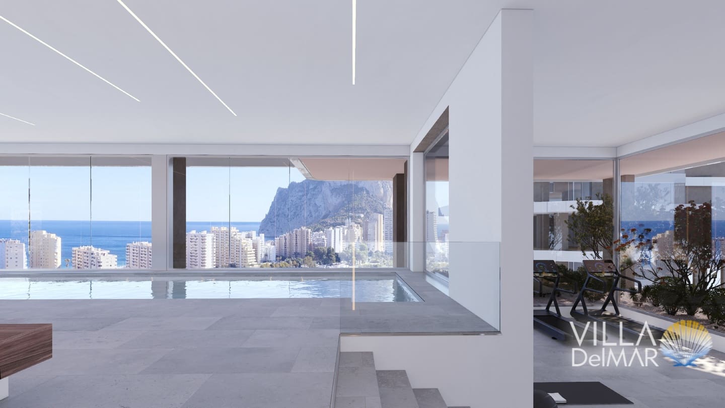 3 quarto Penthouse para venda em Calpe / Calp com piscina garagem - 1 562 000 € (Ref: 8714551)