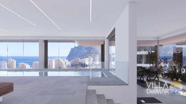 3 quarto Penthouse para venda em Calpe / Calp com piscina garagem - 1 562 000 € (Ref: 8714551)