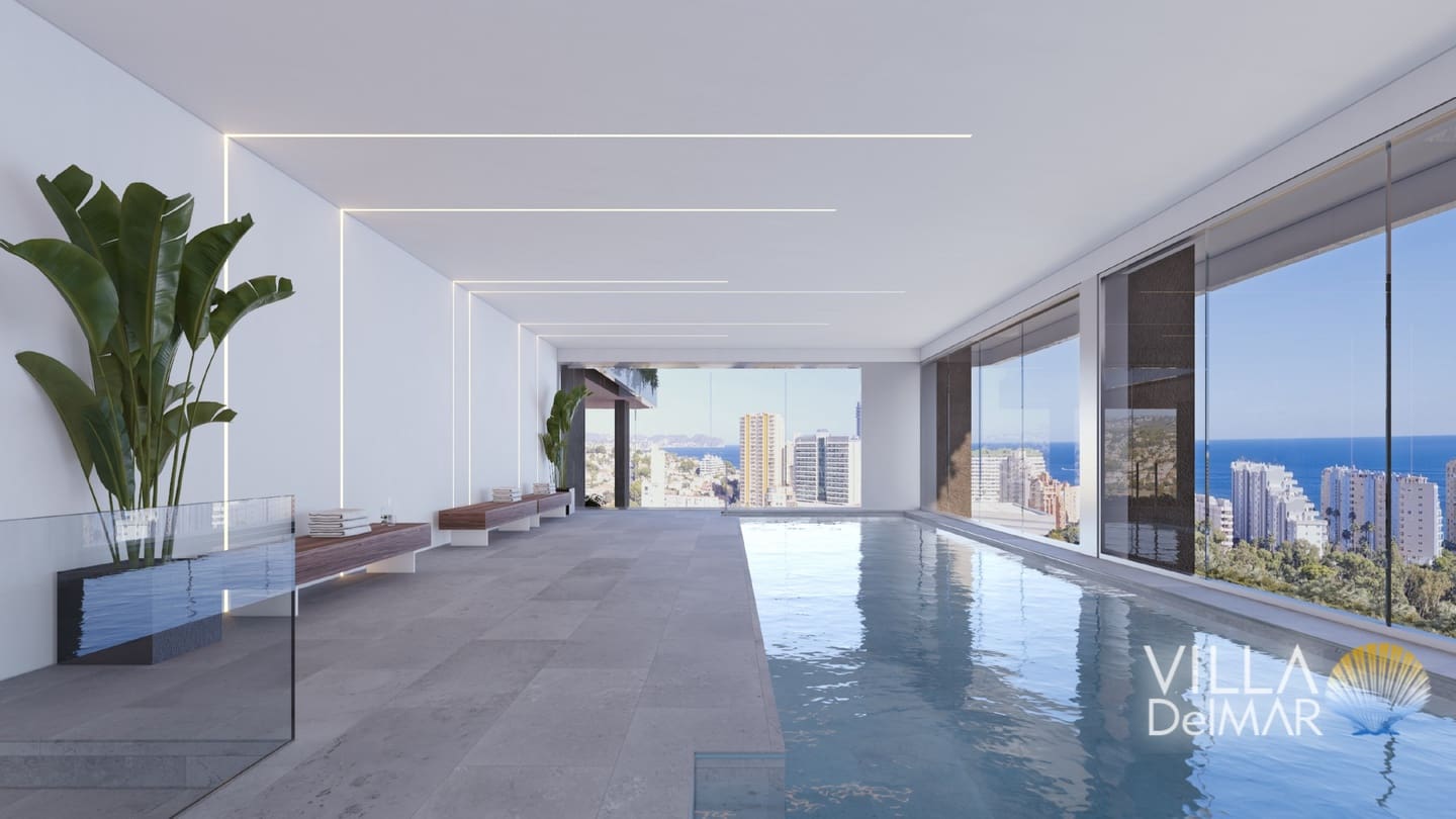 3 quarto Penthouse para venda em Calpe / Calp com piscina garagem - 1 562 000 € (Ref: 8714551)