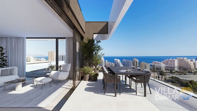 3 quarto Penthouse para venda em Calpe / Calp com piscina garagem - 1 562 000 € (Ref: 8714551)