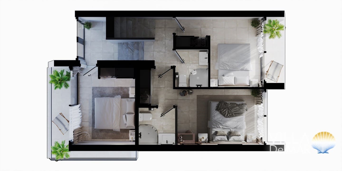 3 soverom Hus til salgs i Calpe / Calp med svømmebasseng garasje - € 475 000 (Ref: 8873906)