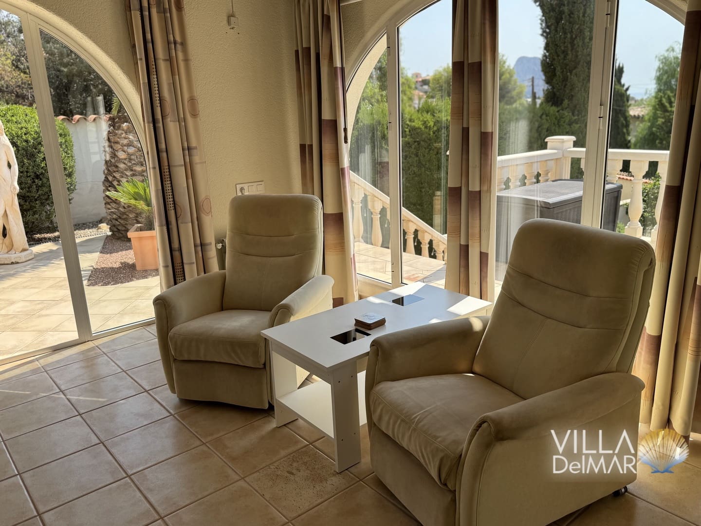 3 Zimmer Ferienvilla in Calpe / Calp mit Pool Garage - 1.008 € (Ref: 9146070)