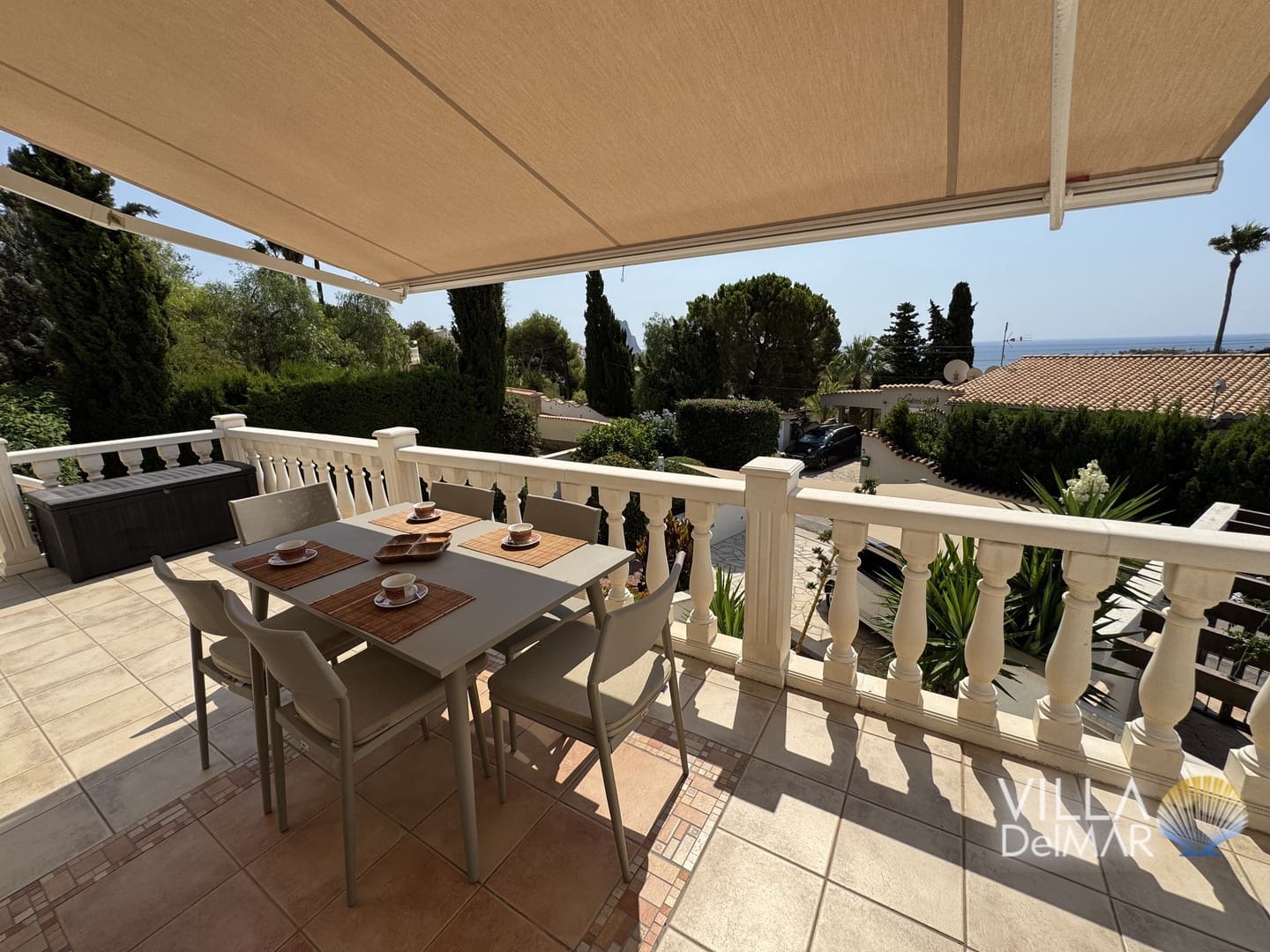 3 Zimmer Ferienvilla in Calpe / Calp mit Pool Garage - 1.008 € (Ref: 9146070)