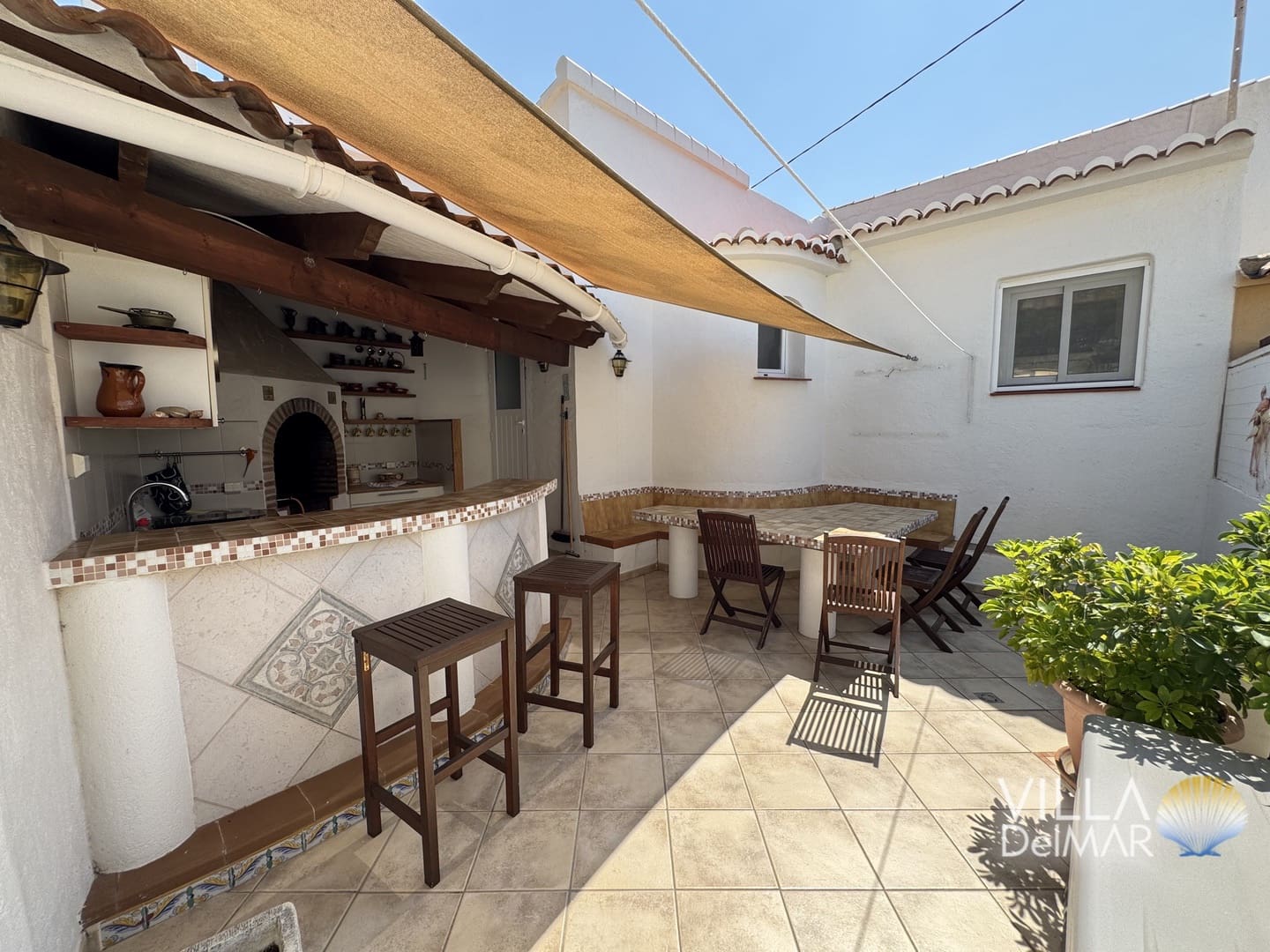 3 Zimmer Ferienvilla in Calpe / Calp mit Pool Garage - 1.008 € (Ref: 9146070)
