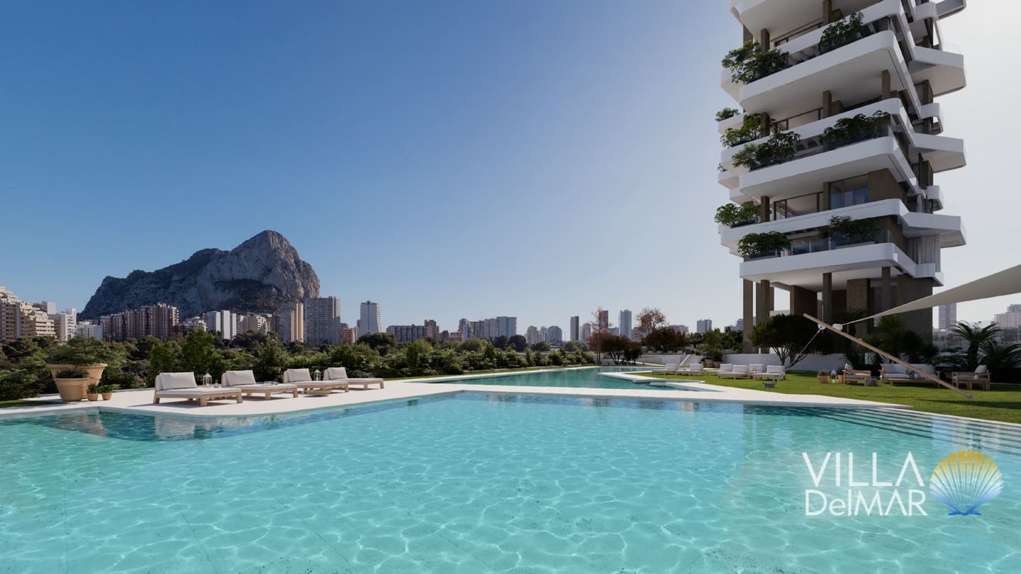 2 chambre Appartement à vendre à Calpe / Calp avec piscine garage - 699 000 € (Ref: 9746837)
