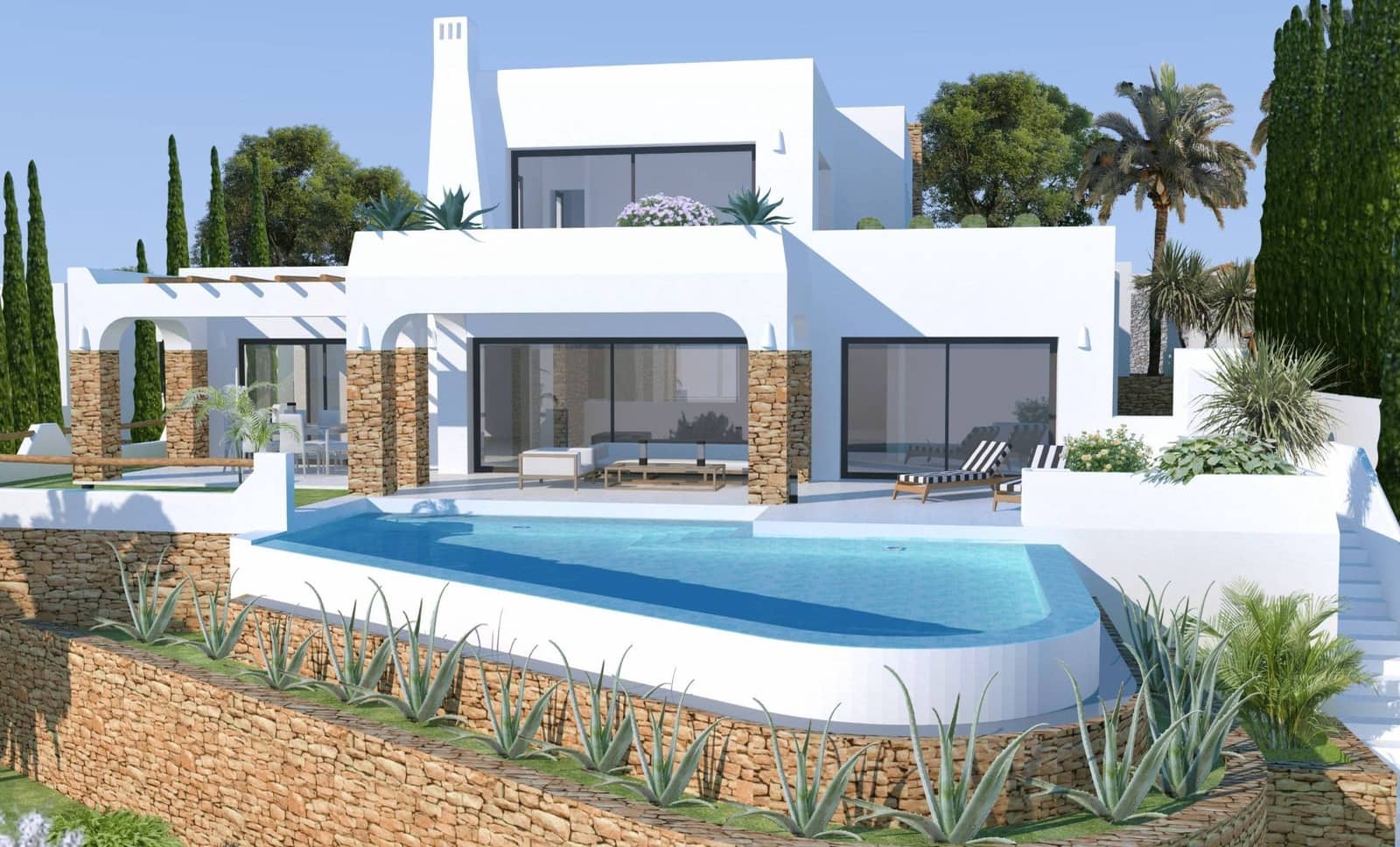 5 Zimmer Villa zu verkaufen in Moraira mit Pool Garage - 3.500.000 € (Ref: 8467696)