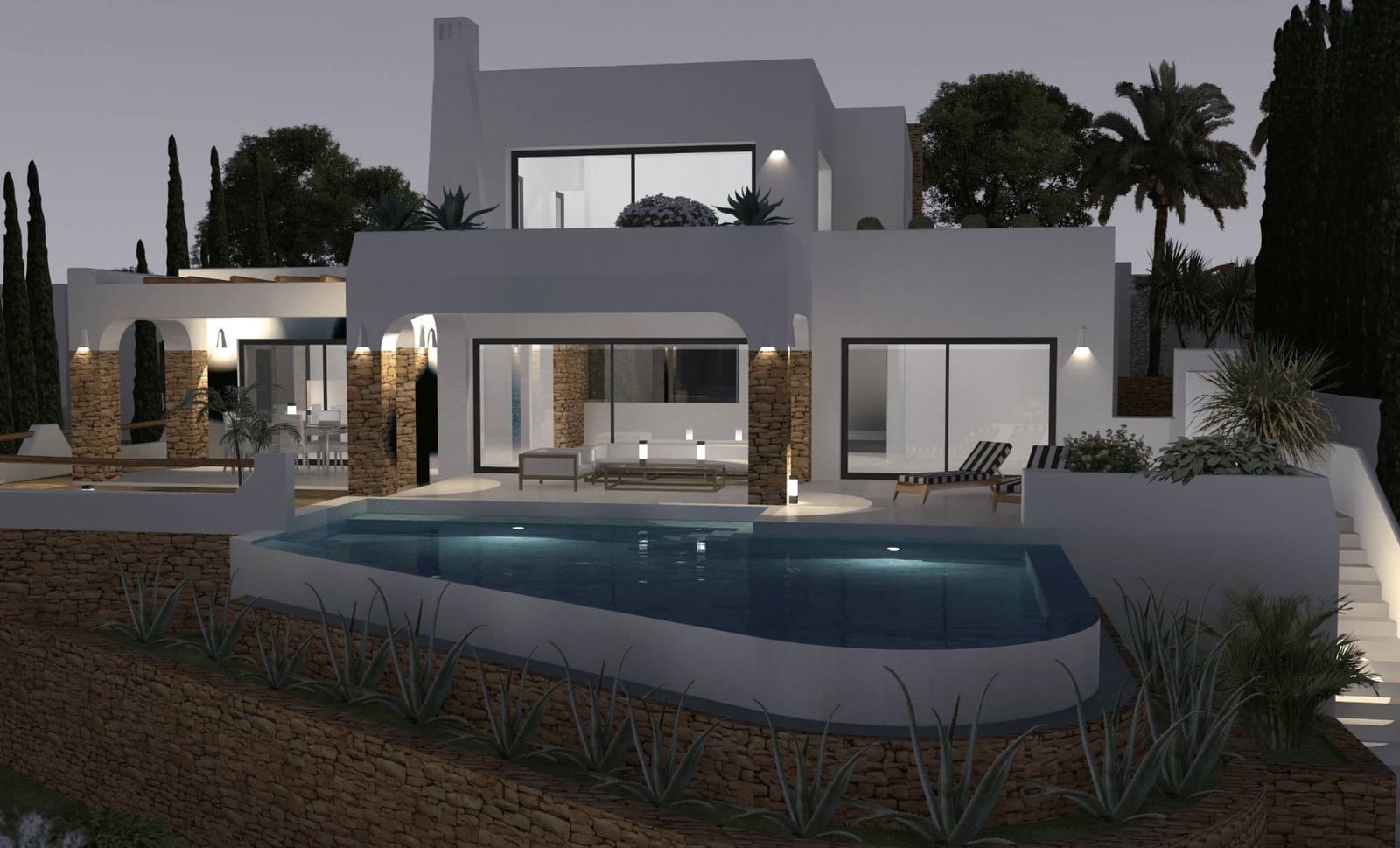 5 Zimmer Villa zu verkaufen in Moraira mit Pool Garage - 3.500.000 € (Ref: 8467696)